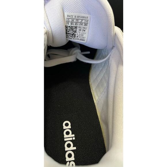 Adidas Men's Barreda Classic Striped Tennis Shoes White Size 11 NIB/NWT JI2308 - Picture 11 of 11